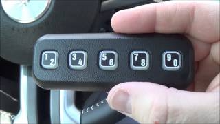 Ford Wireless Keypad install on 2013 Mustang GT w/ programing