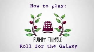 How to play: Roll for the Galaxy