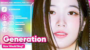 How Would LE SSERAFIM sing 