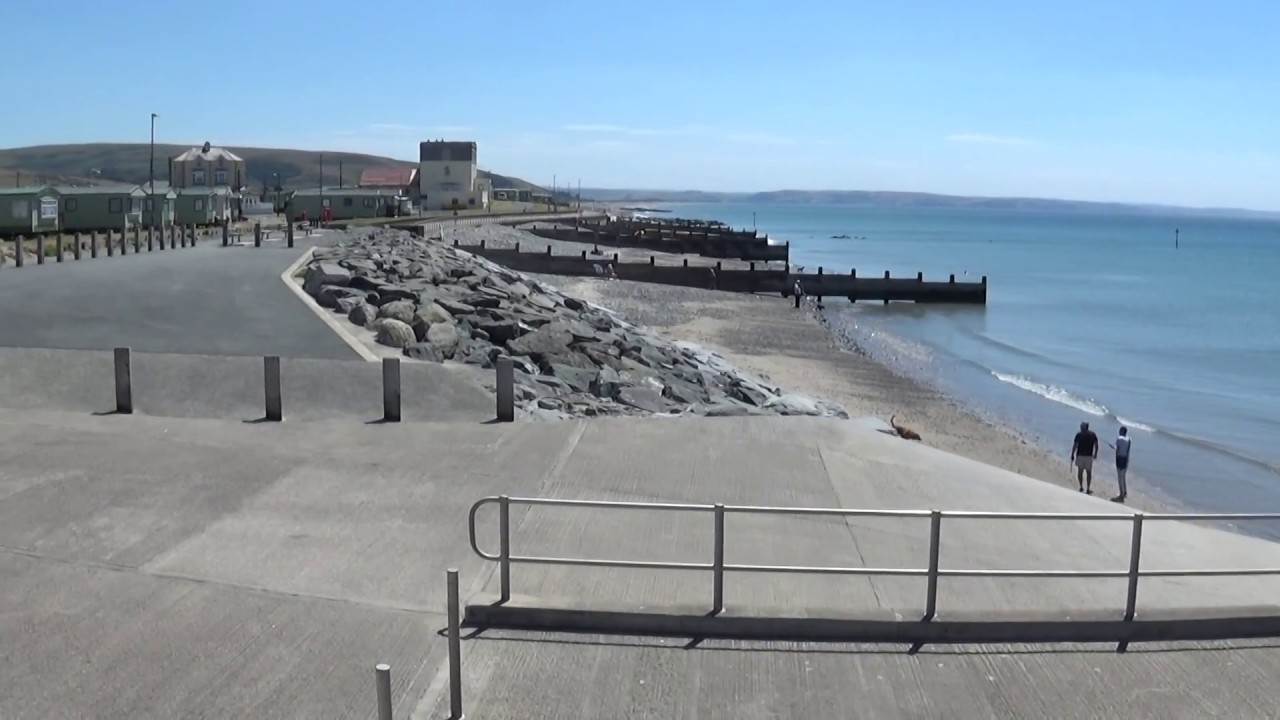 Beach And Promenade Tywyn Wales YouTube Beach And Promenade Tywyn Wales YouTube