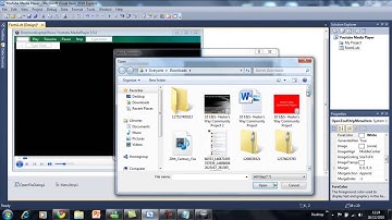 How to create a professional media player with Microsoft Visual Basic 2010 express edition1