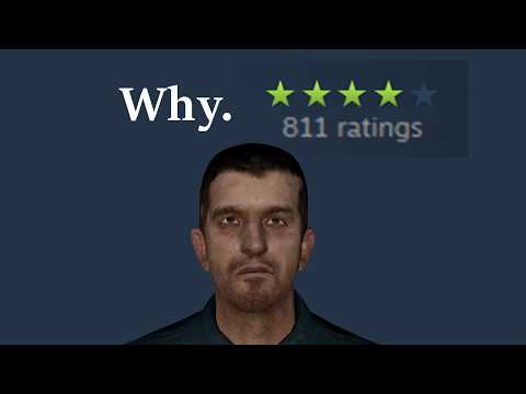 Somehow this has 4 stars on the steam workshop.