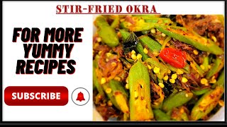 ✔ Bandakka Thel Dhala | Okra Stir Fried | Sri Lankan Okra Stir-fried Recipe