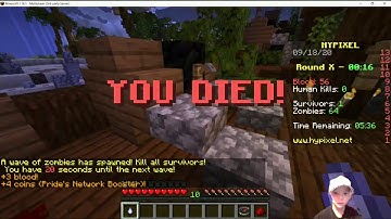 VampireZ Game on Hypixel Server