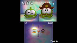 Cut The Rope Triple Treat Nintendo 3Ds Español Latino Reverse