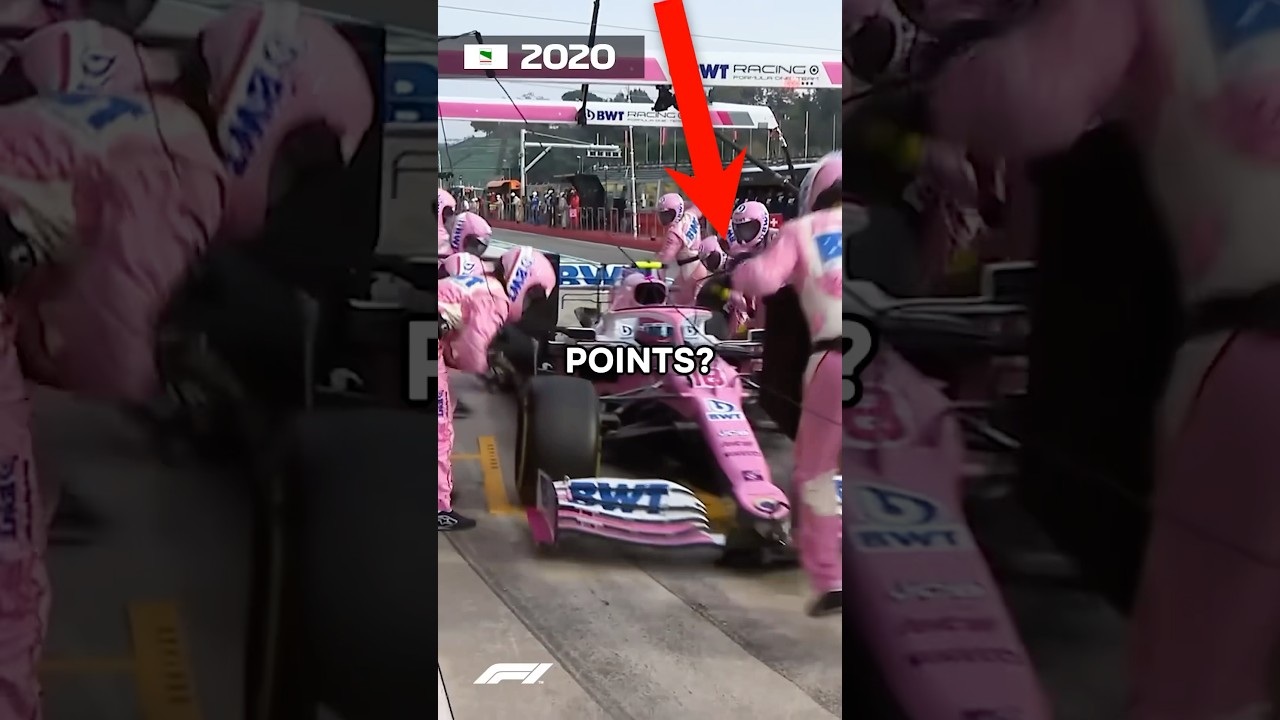 How F1 drivers score points #formula1 #f1