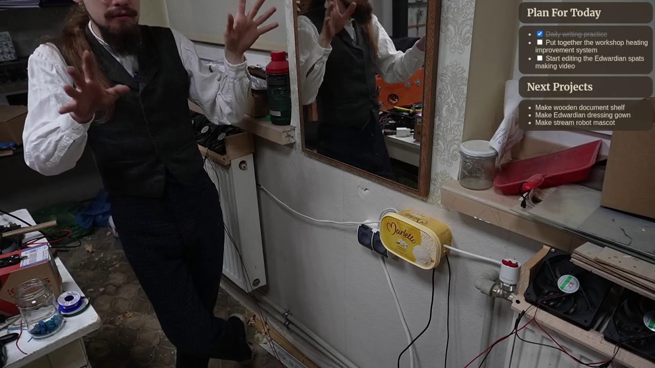 Improving the heating in my workshop