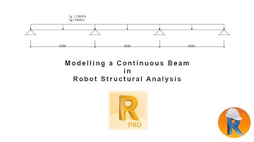 Robot Structural Analysis | Continuous Beam