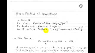 Control Theory ll - Design in Frequency Domain-lecture 2