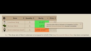 Celebrity OSRS Xeric's Talisman Guide Plus how to mounted on POH!! Wealth
