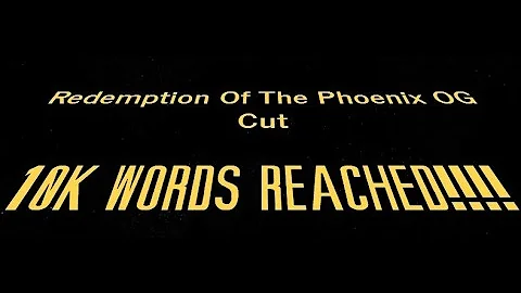 Star Wars Redemption Of The Phoenix OG Cut update 4-22-20 10K WORDS REACHED!!!