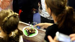 Lucy's Gruffalo Cake