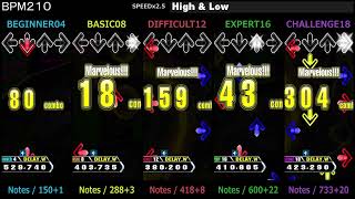 DDR /High & Low - SINGLE (DanceDanceRevolution A20 PLUS)