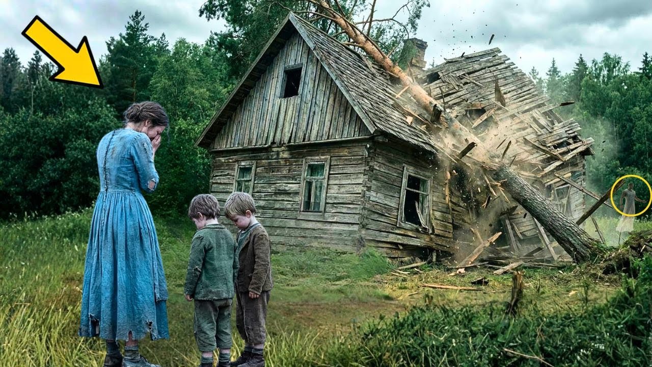 A La Viuda Solo Le Dejaron Una Casa Que Nadie Quería — Pero Alguien Apareció Y Le Dijo: «Entra».