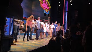 Jordin Sparks Waitress Musical Opening Night curtain call