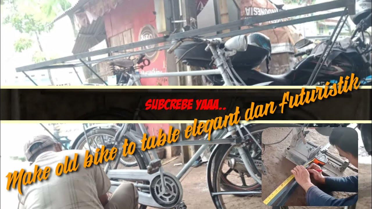 Cara Cepat //!Proses pembuatan Sepedah Buluk jadi futuristik//make old