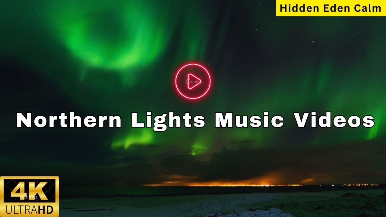Aurora Borealis And Northern Lights - Relaxing Ambient Music for Sleep ...