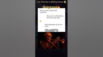 Why Chat Gpt is getting serious 😭 | Ai is dangerous | #chatgpt #memes #ai #roast