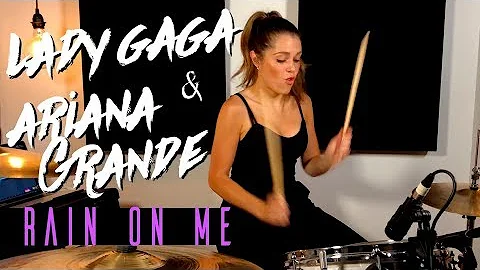 Lady Gaga & Ariana Grande - Rain On Me | DRUM COVER Domino Santantonio