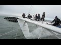 L'Hydroptere Storms SF Bay at 40 Knots