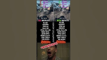 RX 9070 XT vs RTX 5070 Ti – Is the Price Difference Worth It? 💸💥 #RTX5070Ti #RX9070XT