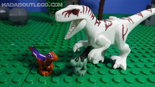 Lego Jurassic World Dominion  Atrociraptor Dinosaur Bike Chase 76945