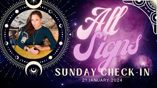 21 JANUARY 2024⚡️Sunday Check-In⚡️All Energies Tarot ♐ ♓ ♊ ♍ ♈ ♋ ♎ ♑ ♒ ♌ ♉ ♏  [TIMESTAMPED]