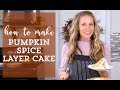 How to Make Homemade Pumpkin Spice Cake {Recipe Video}