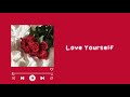 Love Yourself Sped Up With Lyrics Love Yourself Sped Up With Lyrics