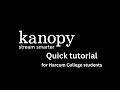 How to log into Kanopy: A quick tutorial for Harcum College students
