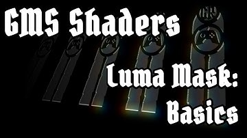 Shader Tutorial for GameMaker 19a - Luma Mask: basic dissolve shader