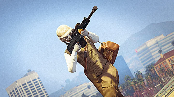 This Tryhard Called Me Out For A Beach 1v1 | GTA Online