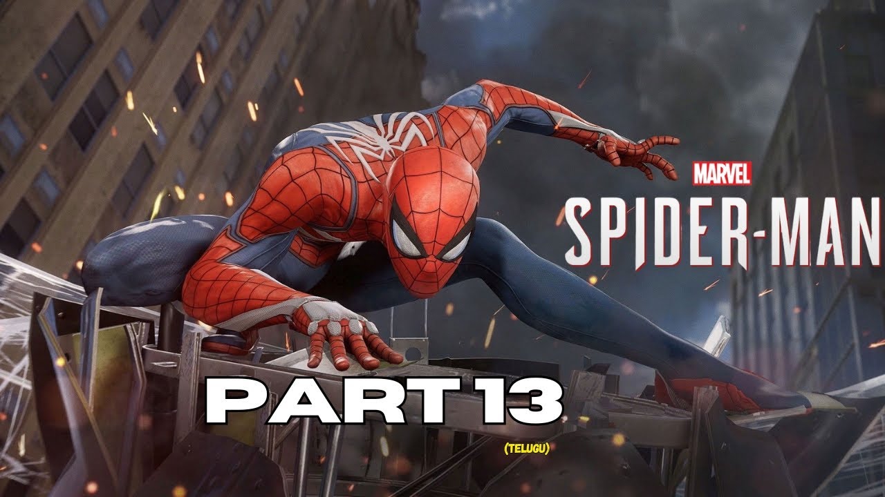 SPIDER-MAN REMASTERED PS5 Telugu Walkthrough Part 13 | PRISON BREAK CHAOS 😱🔥| 