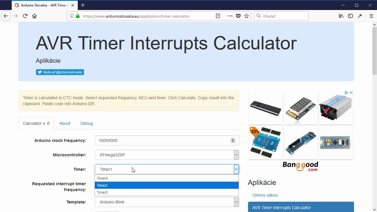 Timer Interrupts Calculator - YouTube