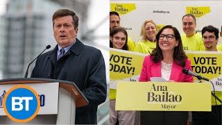 Former Mayor John Tory And The Toronto Star Endorse Ana Bailão