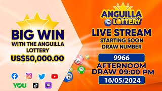 Emisión en directo de Madroka Anguilla Lottery, LTD 9966