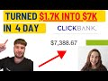 From $1,700 to $7,000 in 4 Days - Affiliate Marketing