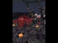 Insane minecraft mech vs dino #minecraft #viral