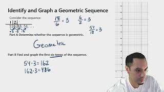 Identify and Graph a Geometric Sequence (Step by Step) | MathRescue