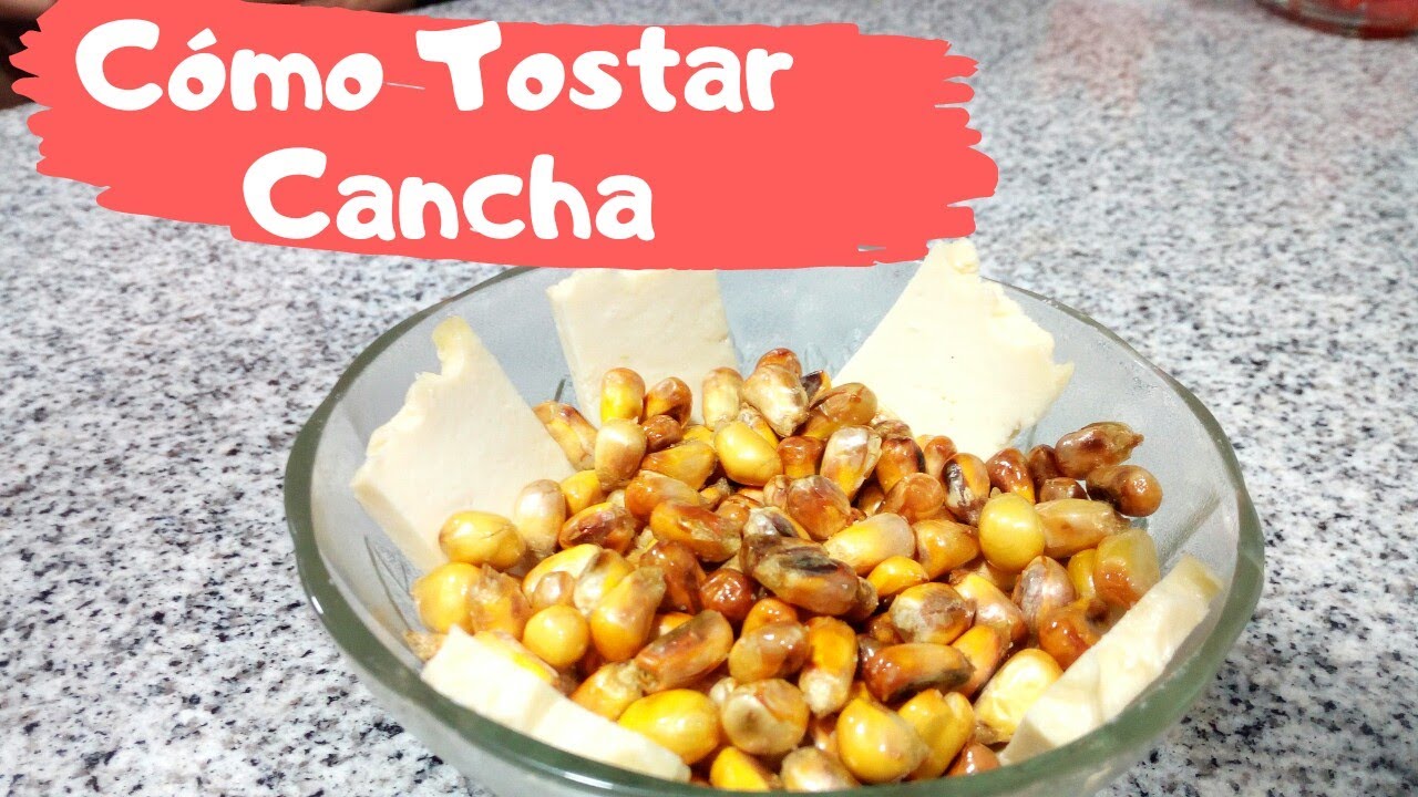 CANCHA SERRANA!! maíz chullpi! aprende el secreto de cómo tostar al estilo del Chef José Vicente