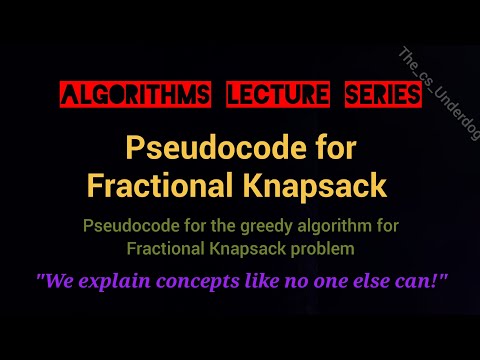 Pseudocode for Fractional