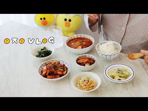 ENG.VLOG <strong>포브스</strong> 선정 엄마가 밥 걱정 안하는 자취생 1위 ssap 가능한 자취생의 일상 브이로그🏡(집밥,직장인 도시락,반찬,투움바파스타,신사동 한추,비파티세리)