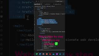 Build and deploy Profile Website with HTML &amp; CSS and Deploy on GitHub #website #technology#github