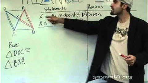 Geometry - Triangle Congruence (SSS, SAS)