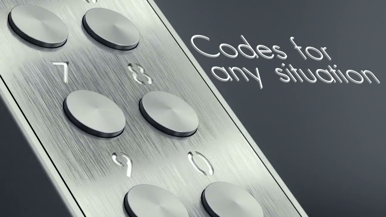 Locinox Vera Single‑Sided & Double‑Sided Battery-Powered Code Lock