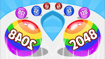 Ball Run 2048 Infinity - Android,ios Gameplay All Levels Walkthrough Ep.3