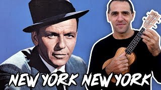 New York New York - Frank Sinatra - Ukulele - Tutorial chords