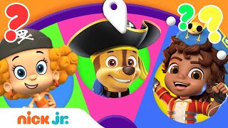 Spin the Wheel of Pirate Friends ⚓️⛵️ w/ PAW Patrol, Santiago & Dora! Ep. 14 | Nick Jr.
