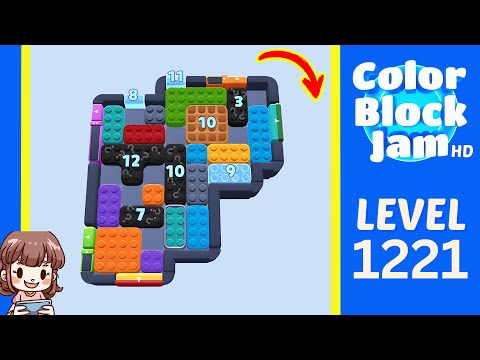 Color Block Jam Level 1221 Solution Walkthrough video preview