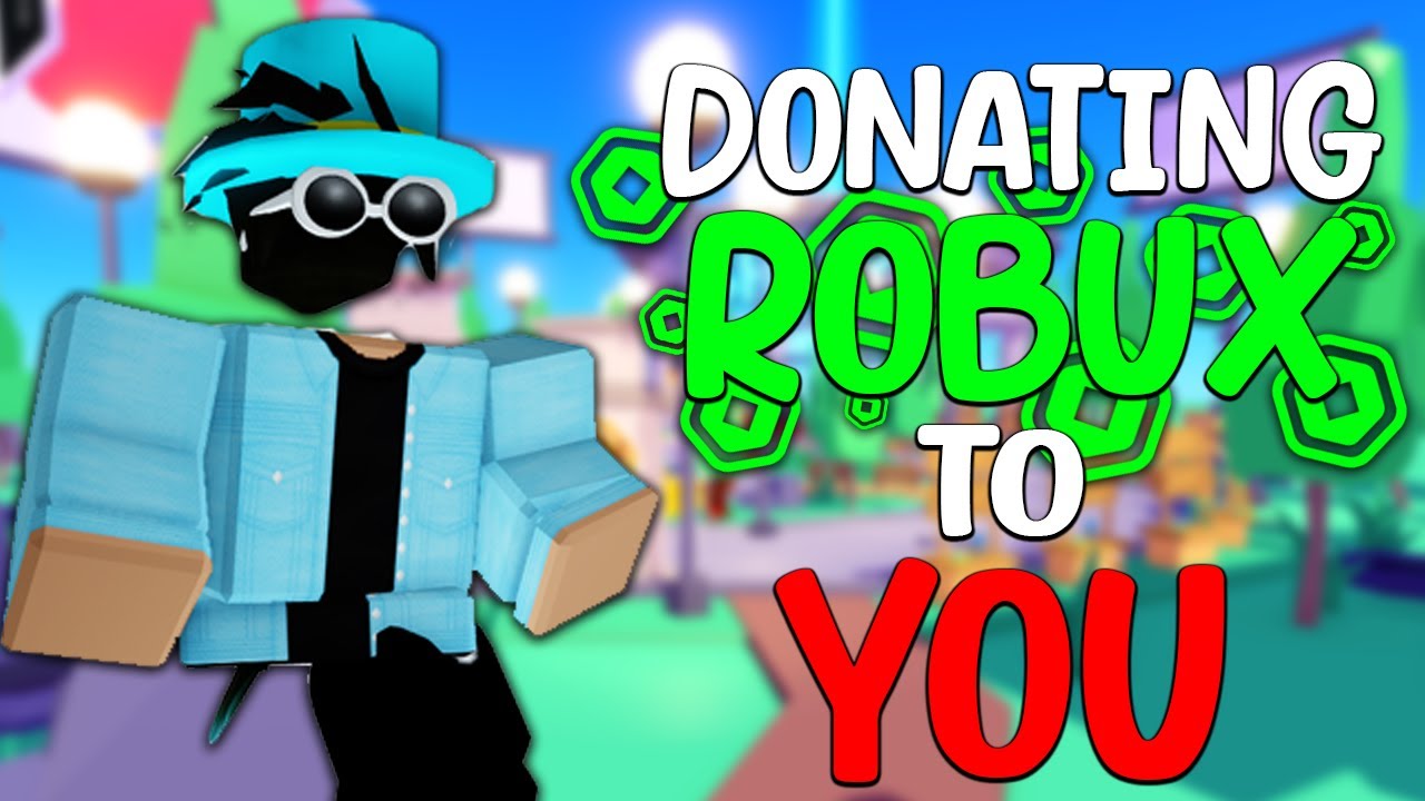 LIVE🔴) GIVING SUBSCRIBERS ROBUX IN PLS DONATE (PLS DONATE LIVE) 